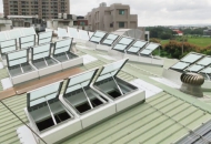 Giếng trời phòng cháy chửa cháy cho nhà xưởng và khu công nghiệp quy mô lớn