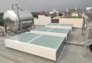 So sánh giếng trời tự động và giếng trời cố định First Metal