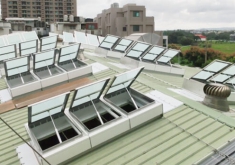 Giếng trời phòng cháy chửa cháy cho nhà xưởng và khu công nghiệp quy mô lớn