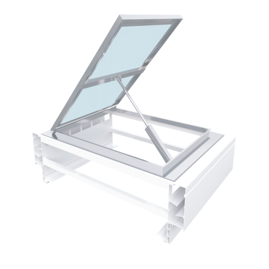 Giếng trời tự động lấy sáng thông hơi PCCC