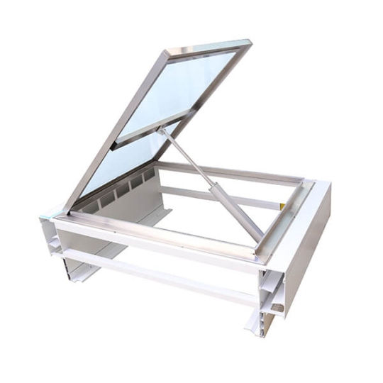 Giếng trời tự động lấy sáng thông hơi PCCC